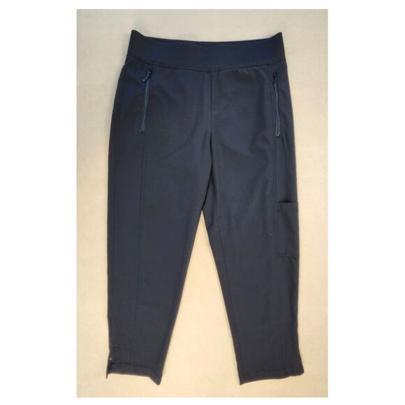 Chico's Zenergy Black UPF 50+ Activewear Cropped Pants Size Small / size 4 - Picture 1 of 12
